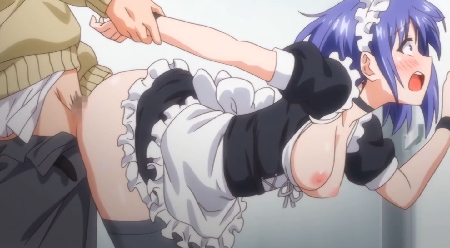 Hentaihive horny cartoon maid threesome uncensored