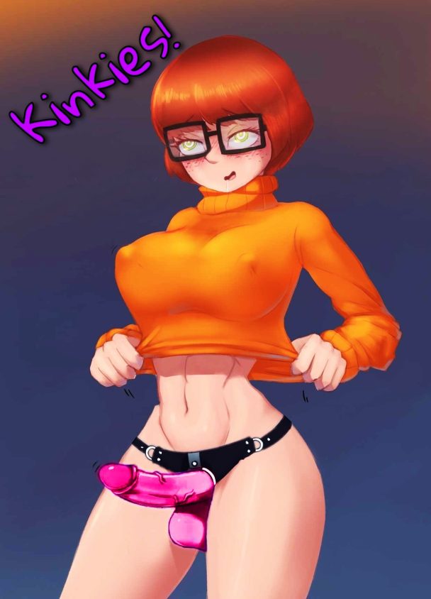 Busty Hentai Big Breasts Erect Nipples Under Clothes Glasses Scooby Doo Strap On Sweater