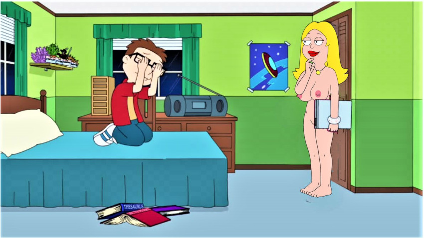 Hentai Boobs American Dad Breasts Erect Nipples Francine Smith